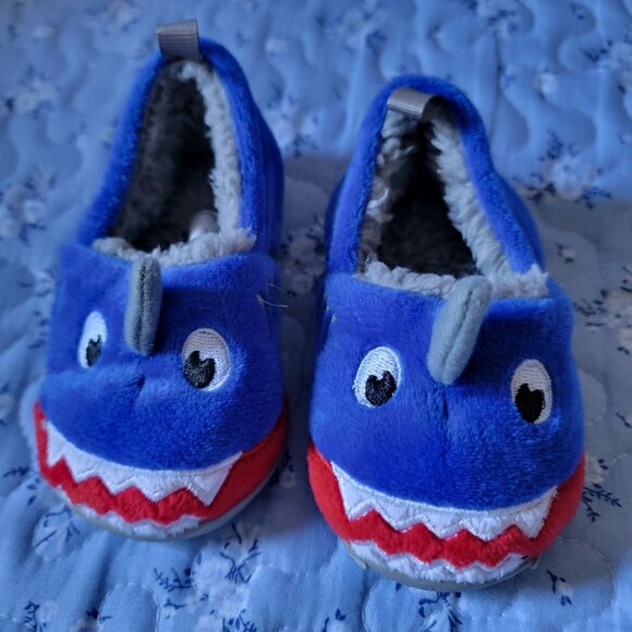 wonder nation Other - Baby Boys Wonder Nation Aline Shark Slippers 4
